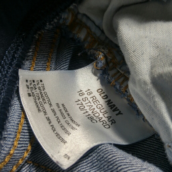 Old Navy Straight Leg Maternity Jeans Size 18 EUC - Picture 3 of 3